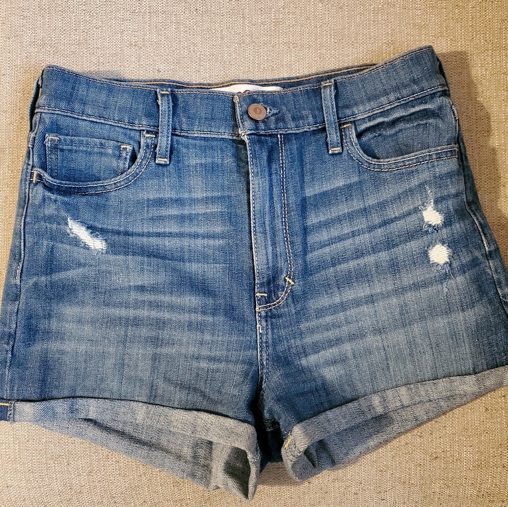 Hollister High Rise Jean Shorts